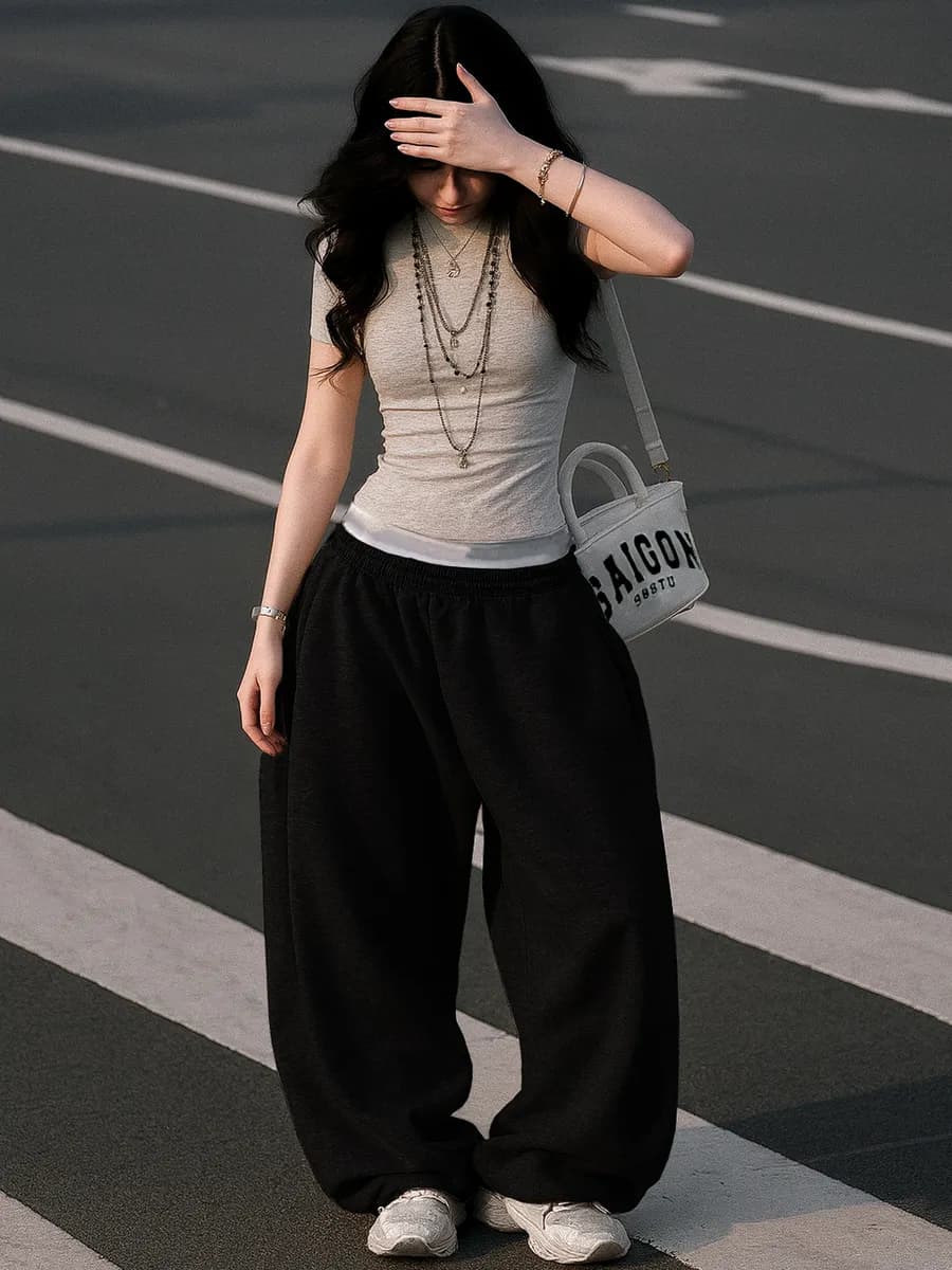 Штаны спортивные джоггеры без начеса