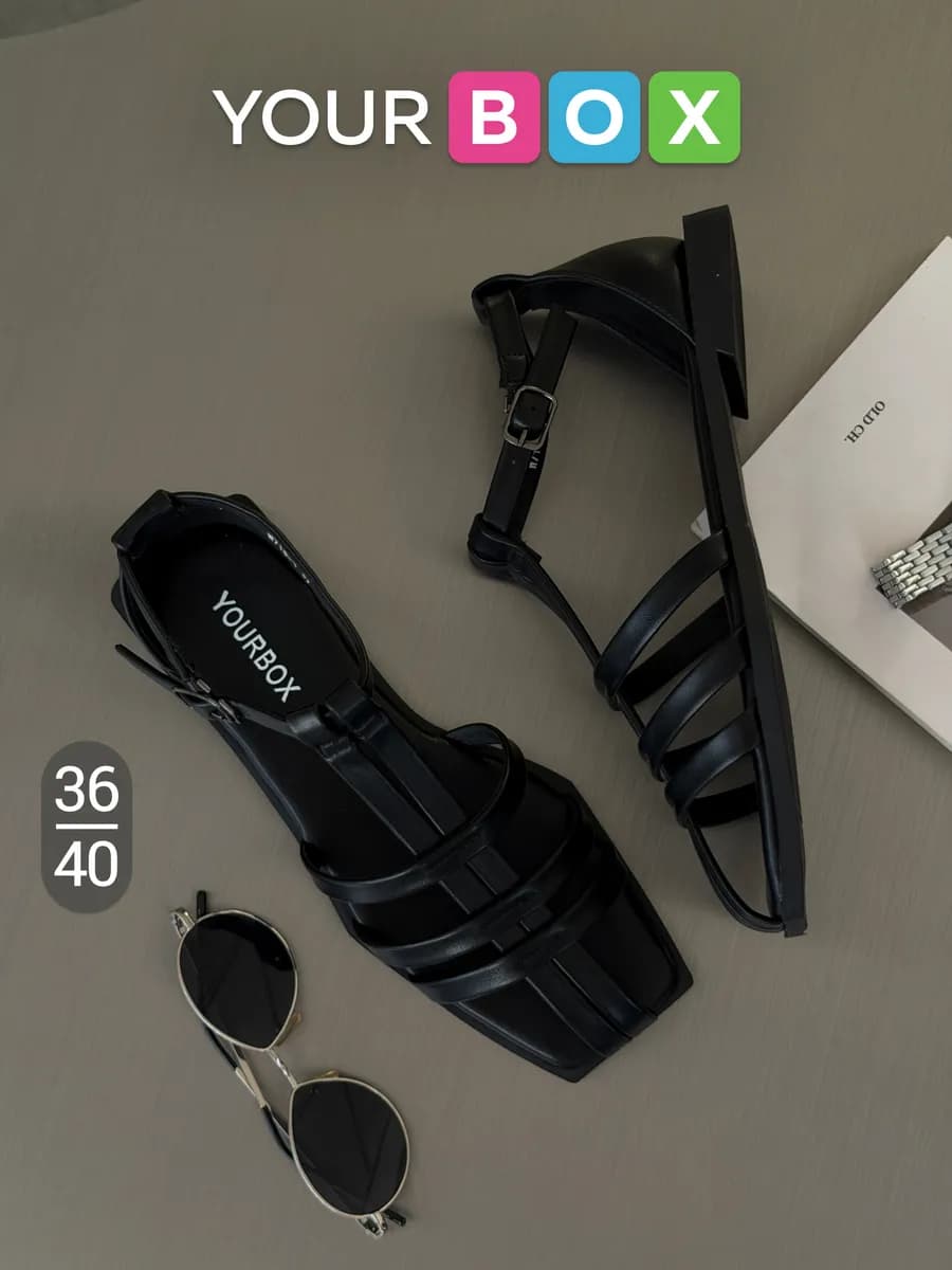 Летние босоножки на тонкой платформе