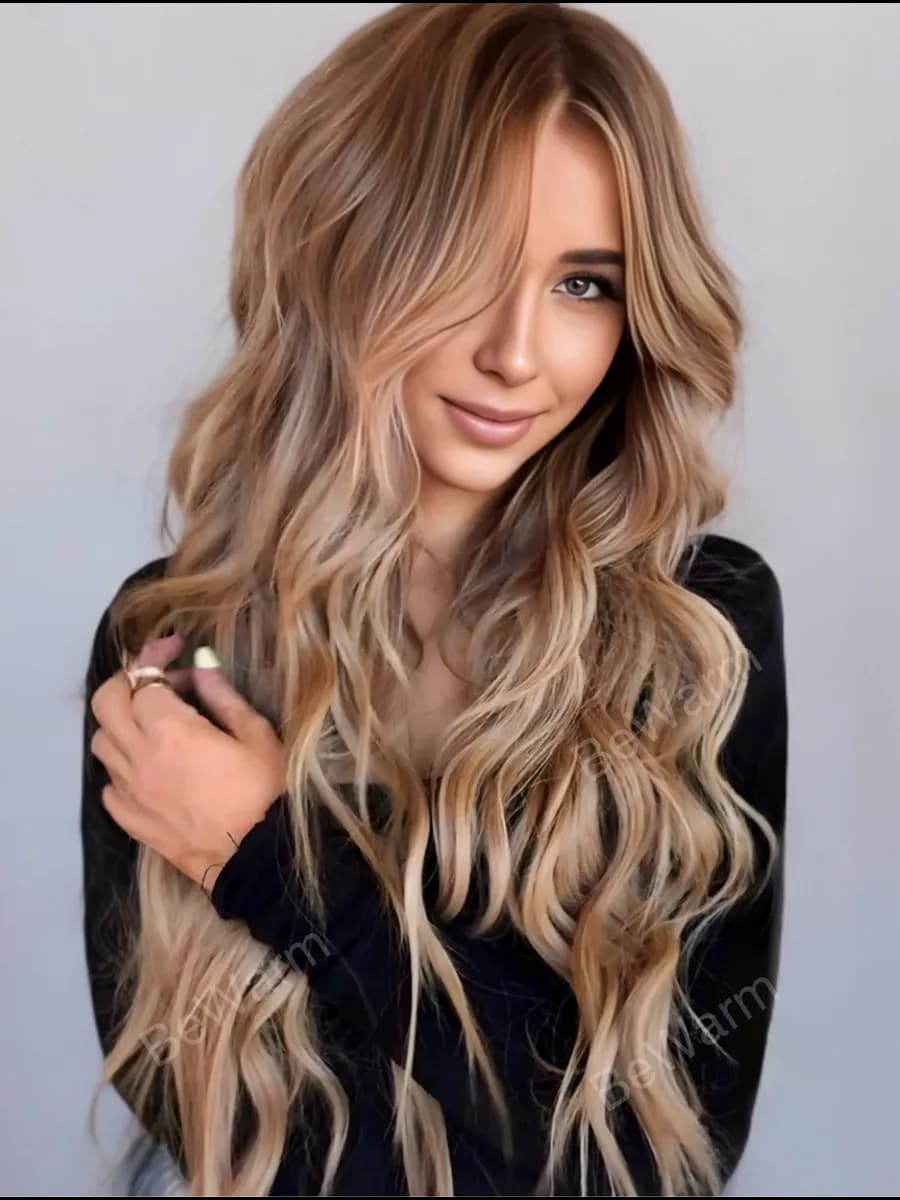 Парик длинный без челки