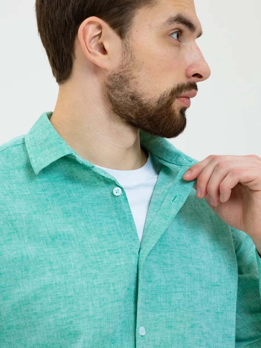 Рубашка с длинным рукавом Премиум - фото 1