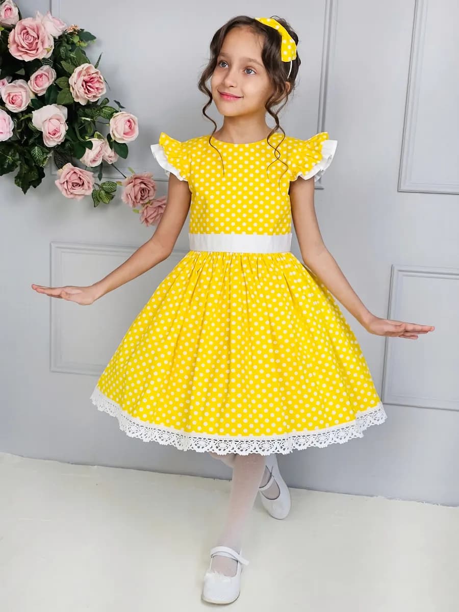 Платье для девочки летнее