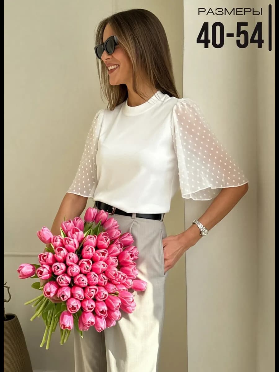 Нарядная блузка праздничная