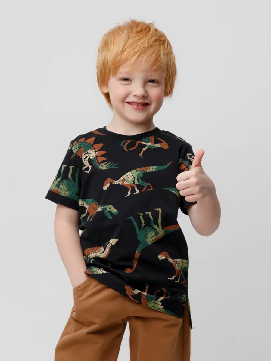 Футболка для мальчика трикотажная