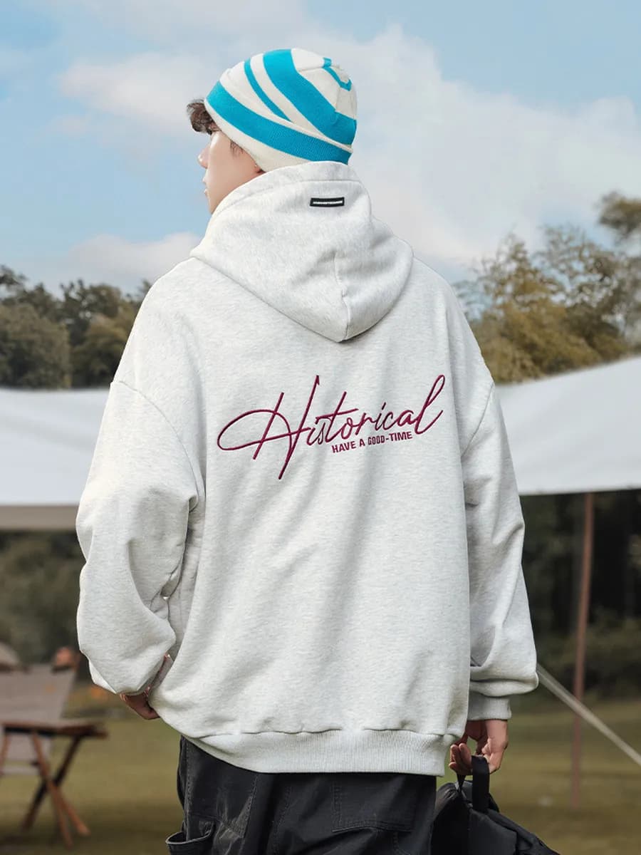 Толстовка мужская оверсайз с капюшоном