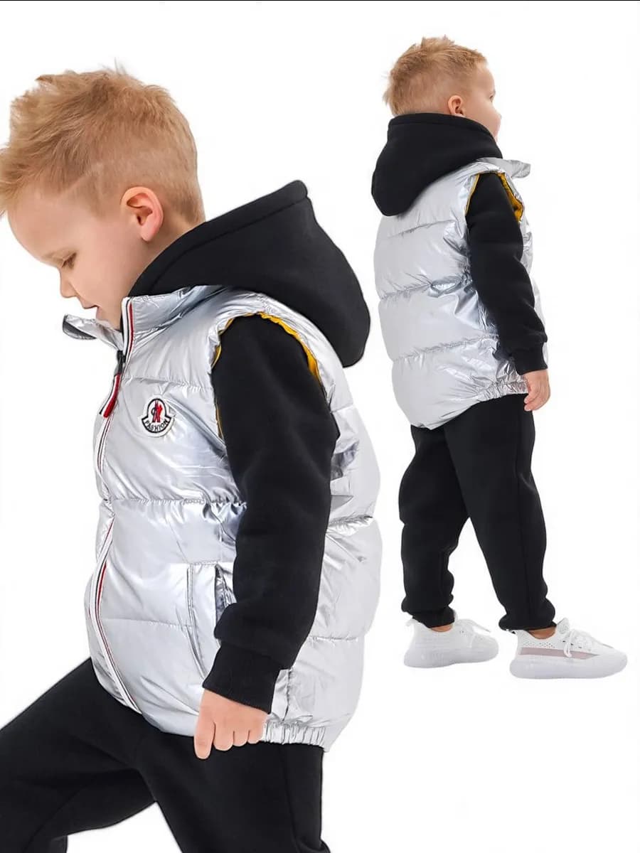 Жилет детский утепленный безрукавка