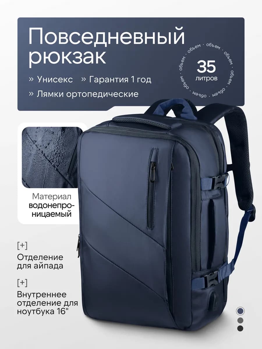 Рюкзак городской непромокаемый