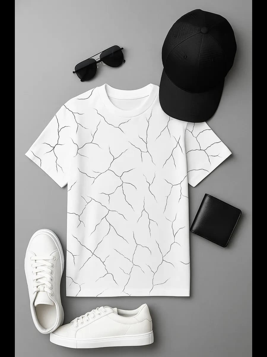 Футболка хлопок с молодежным принтом