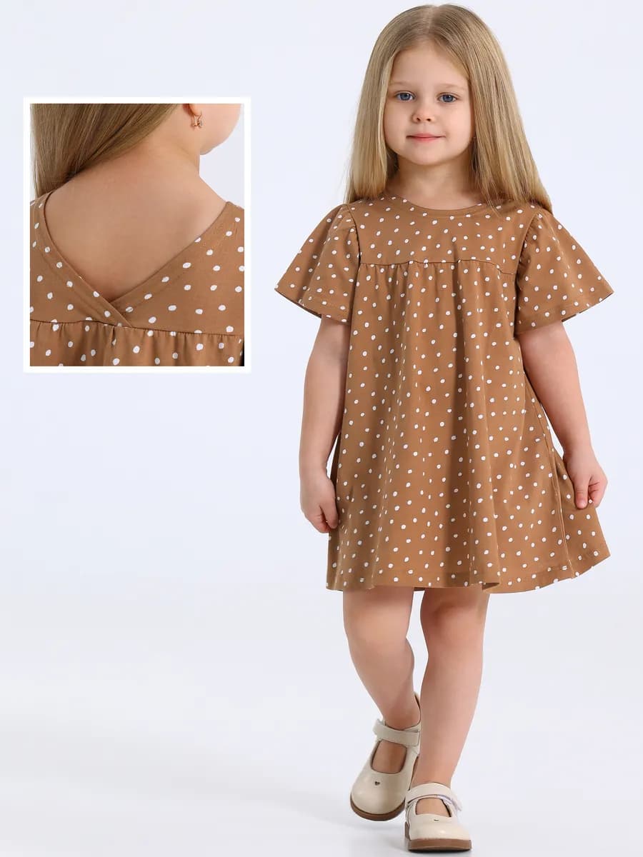 Платье нарядное в садик хлопок 100%