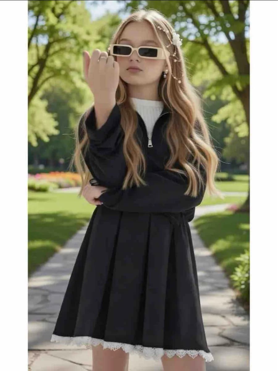 Костюм двойка юбка в складку и свитшот y2k