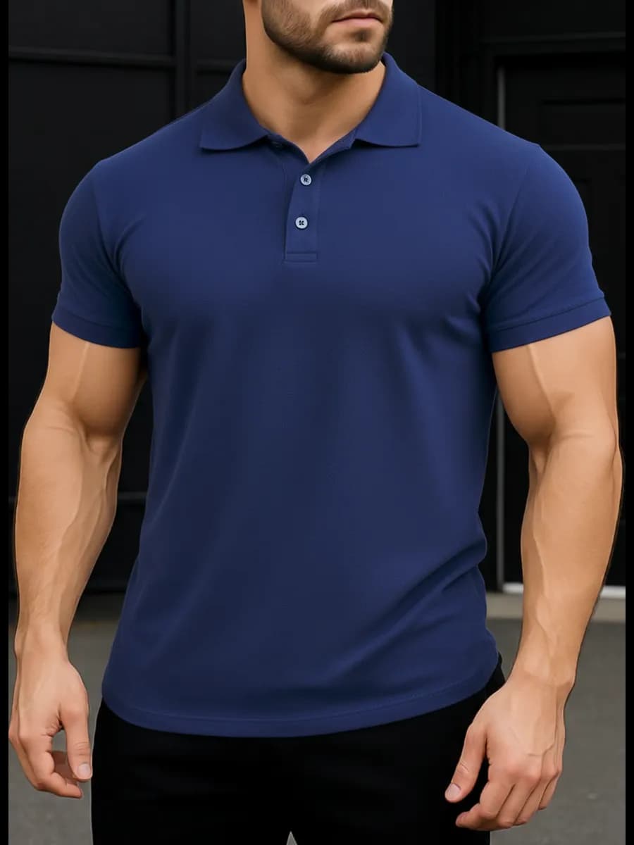 Футболка поло хлопок