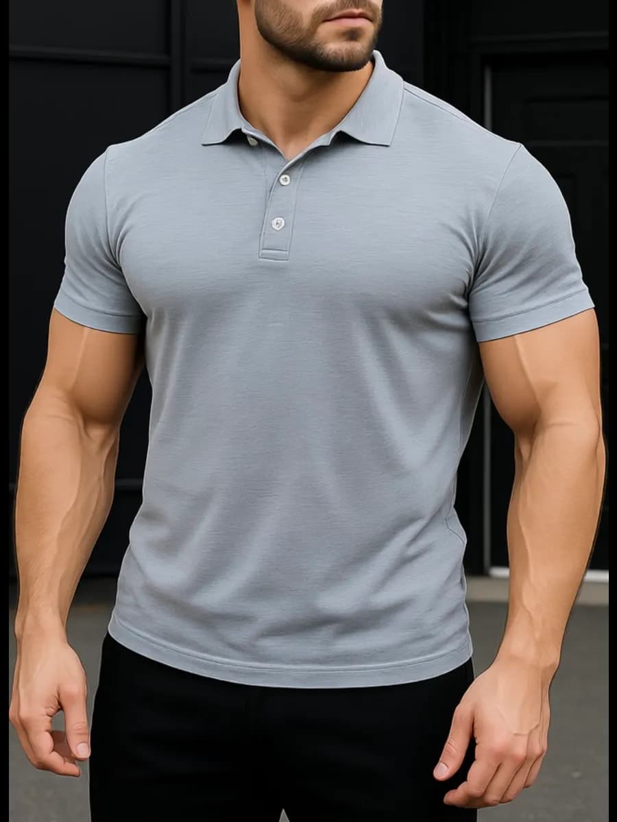 Футболка поло хлопок