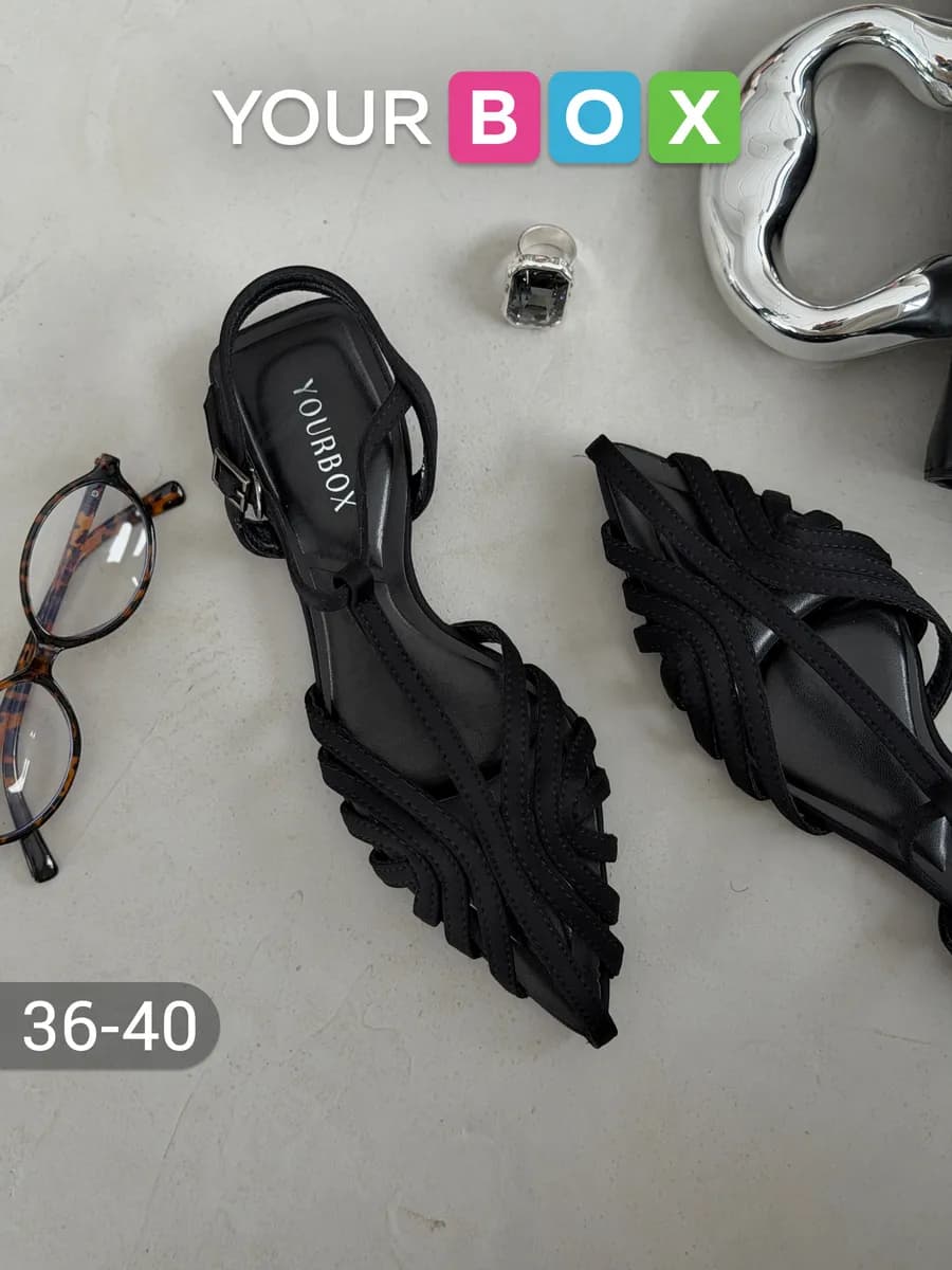 Летние босоножки на тонкой подошве