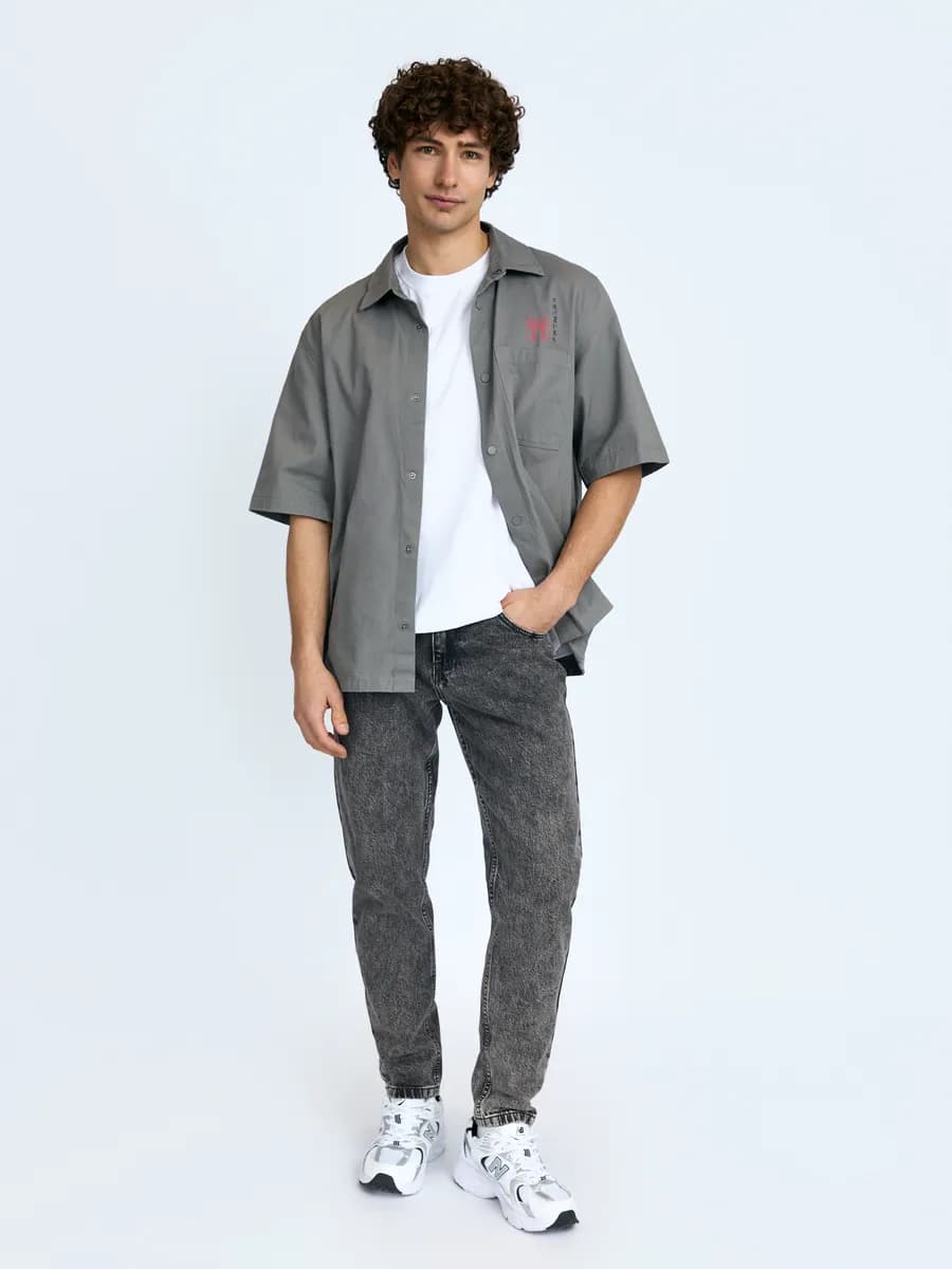 Мужские джинсы Carrot из хлопка