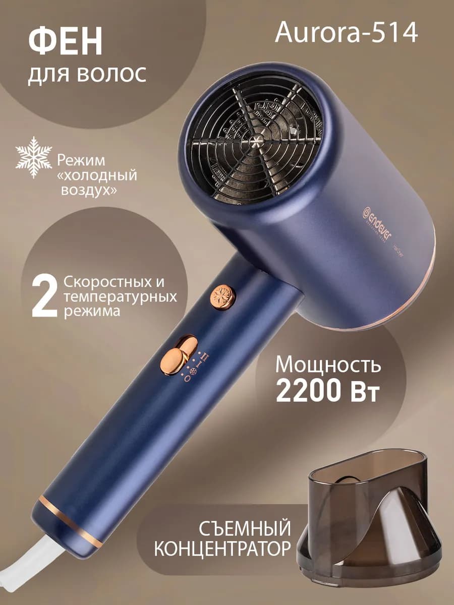 Фен для волос Aurora-514