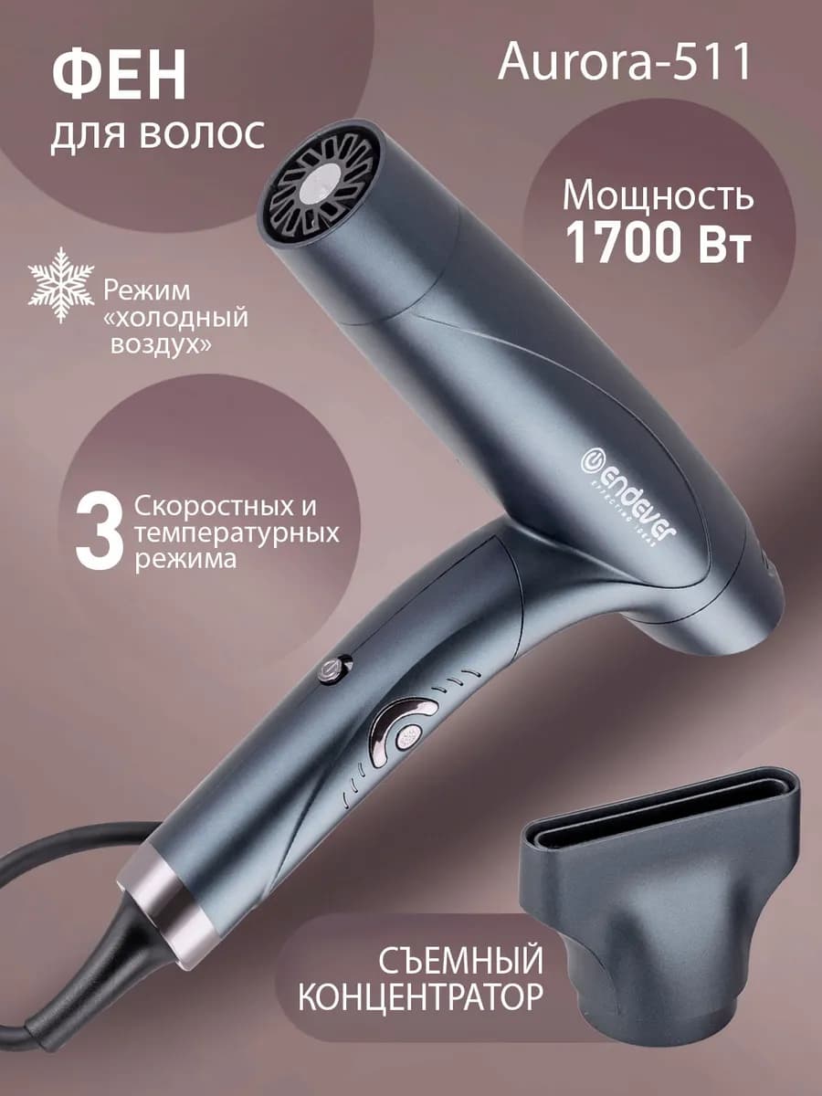 Фен для волос Aurora-511