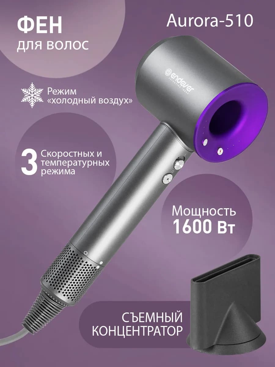 Фен для волос Aurora-510
