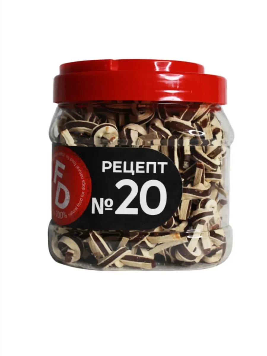 Лакомство для собак узелки из утиного филе и сурими, 500 гр