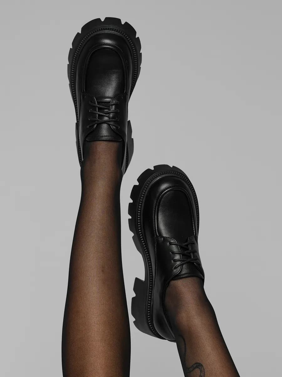 Лоферы на платформе