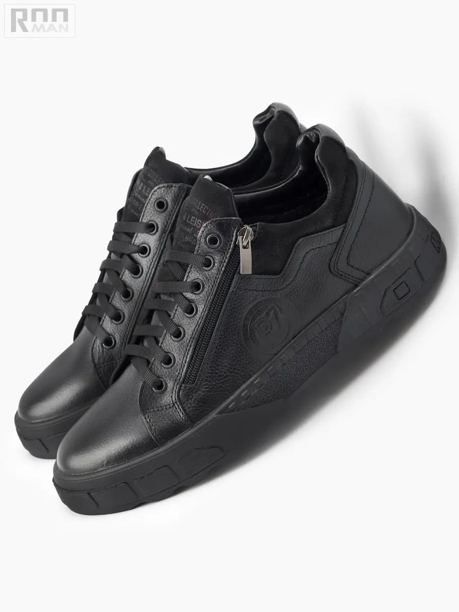 Ботинки кожаные демисезонные