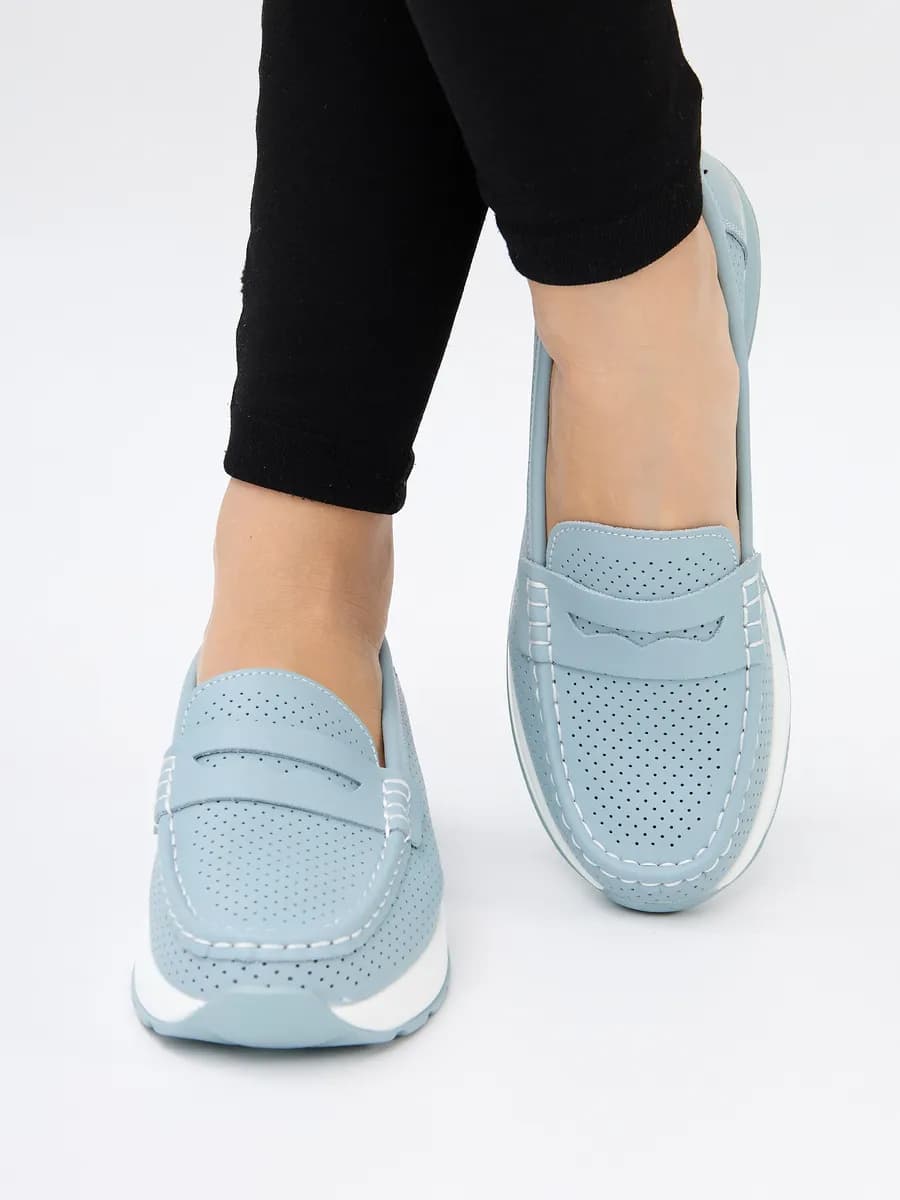 Мокасины женские летние