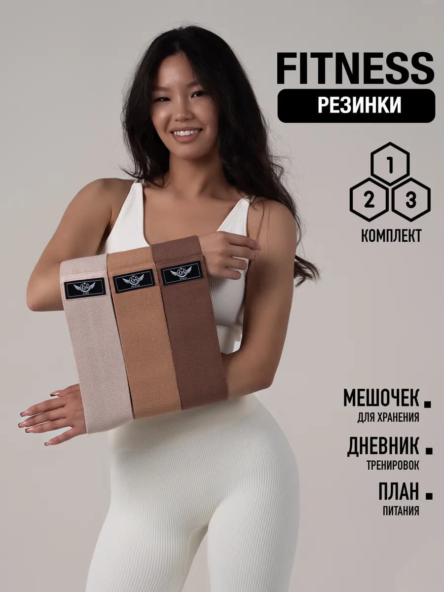 Резинки для фитнеса тканевые