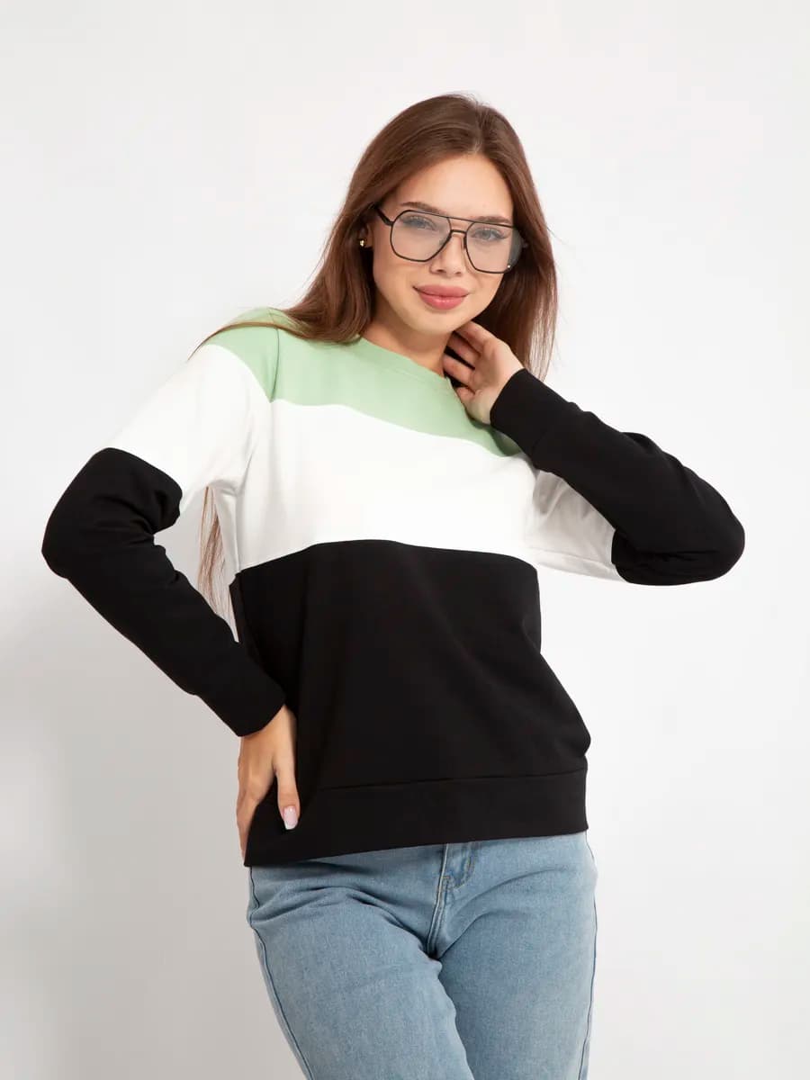 Кофта теплая без начеса больших размеров