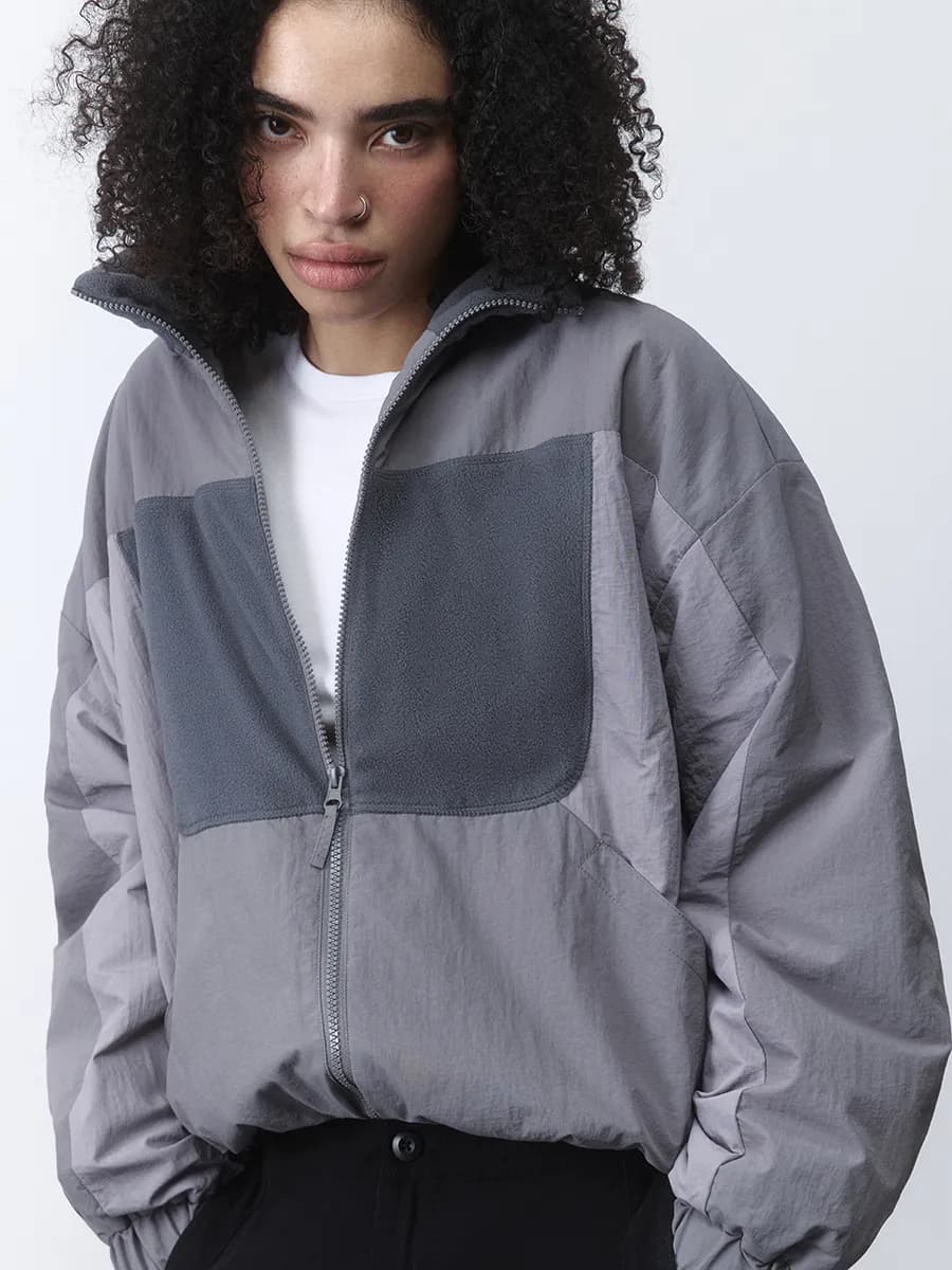 Куртка-олимпийка утепленная на молнии - фото 1