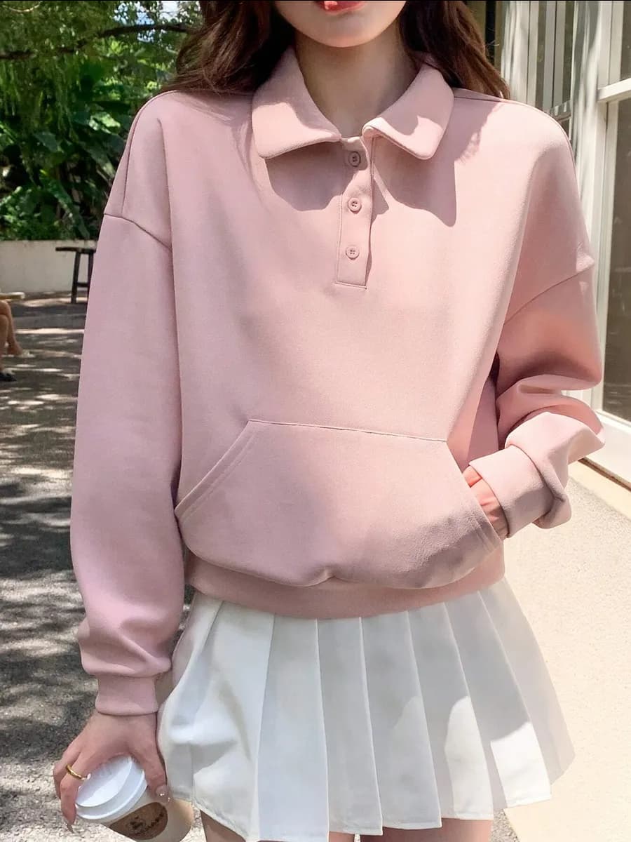 Свитшот оверсайз теплый y2k