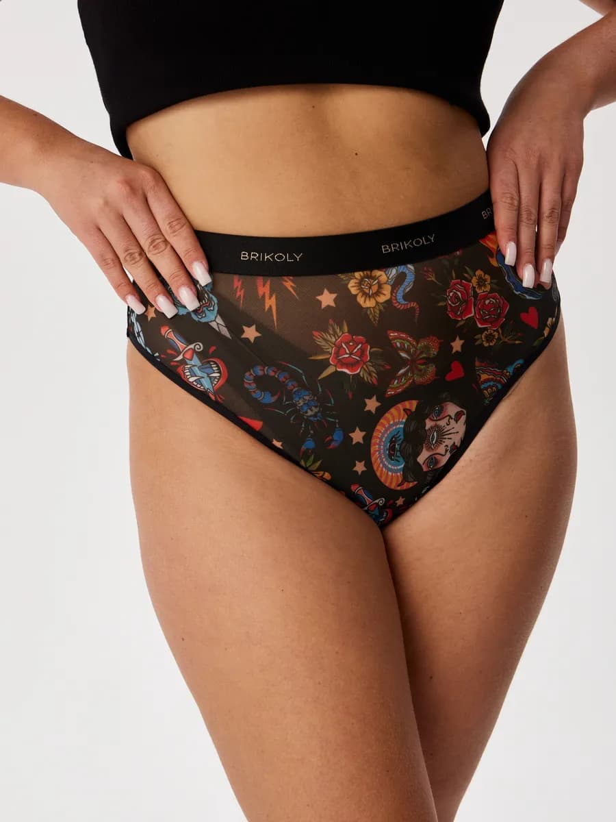 Трусы с высокой посадкой