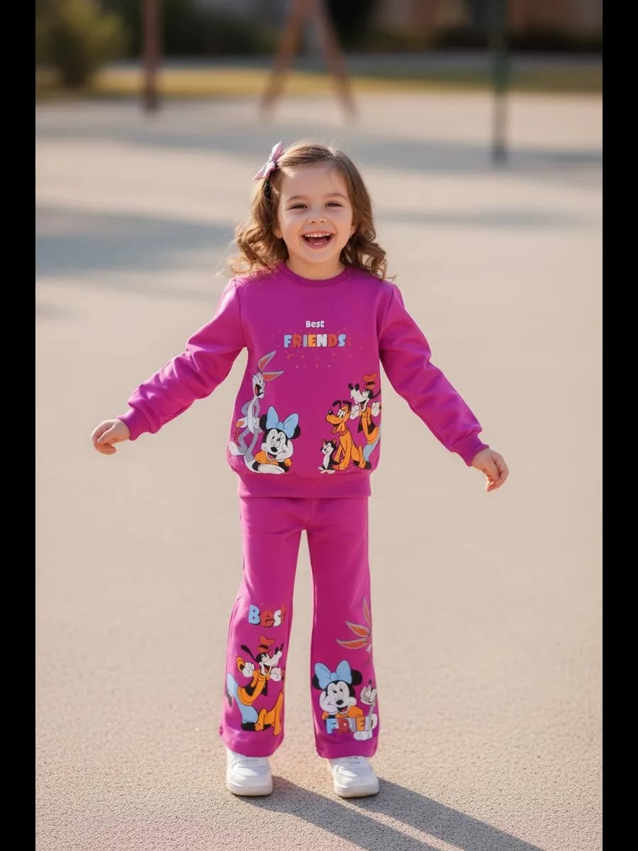 Спортивный костюм для девочек - фото 1