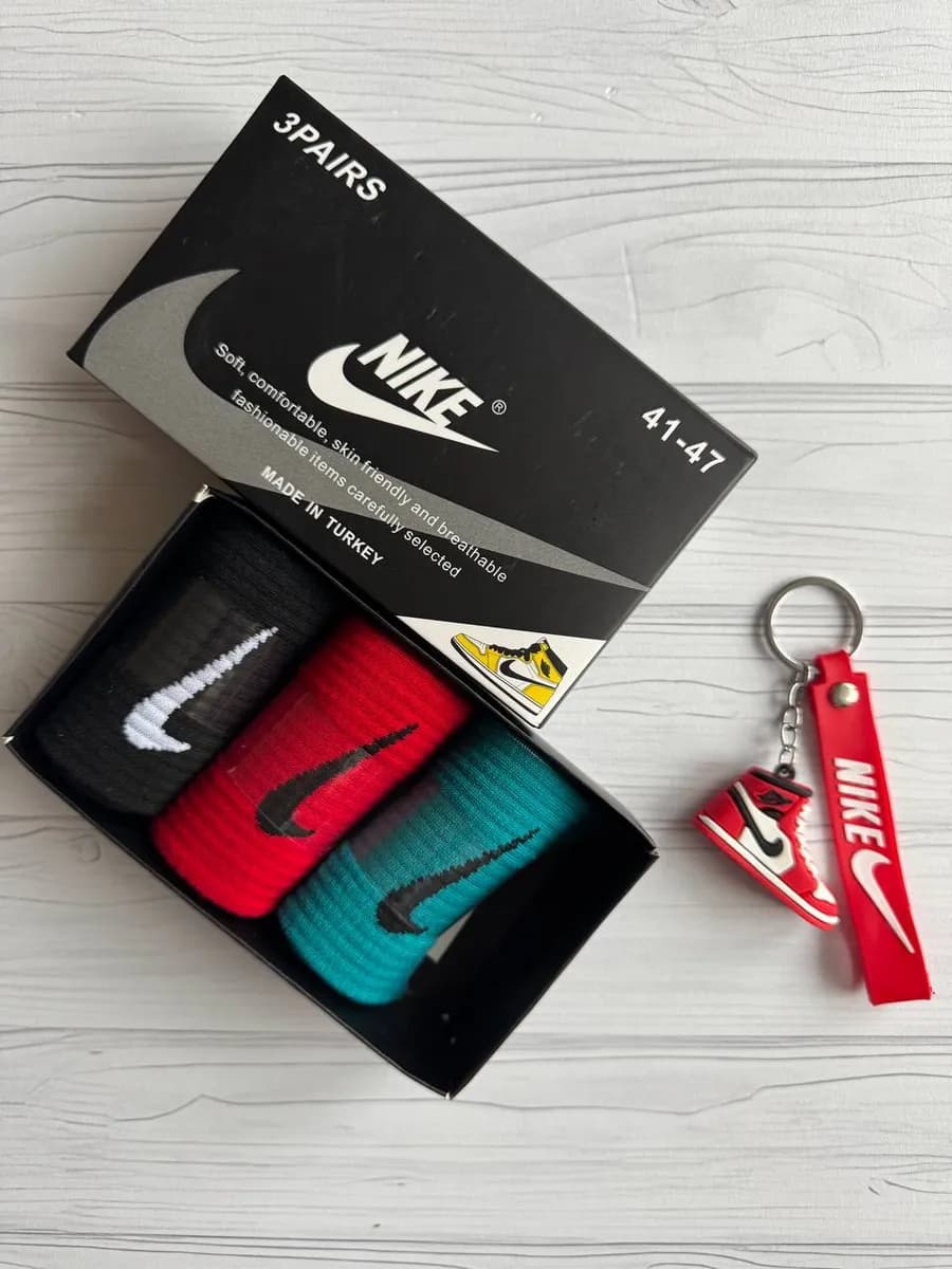 Носки мужские набор 3 пары Найк