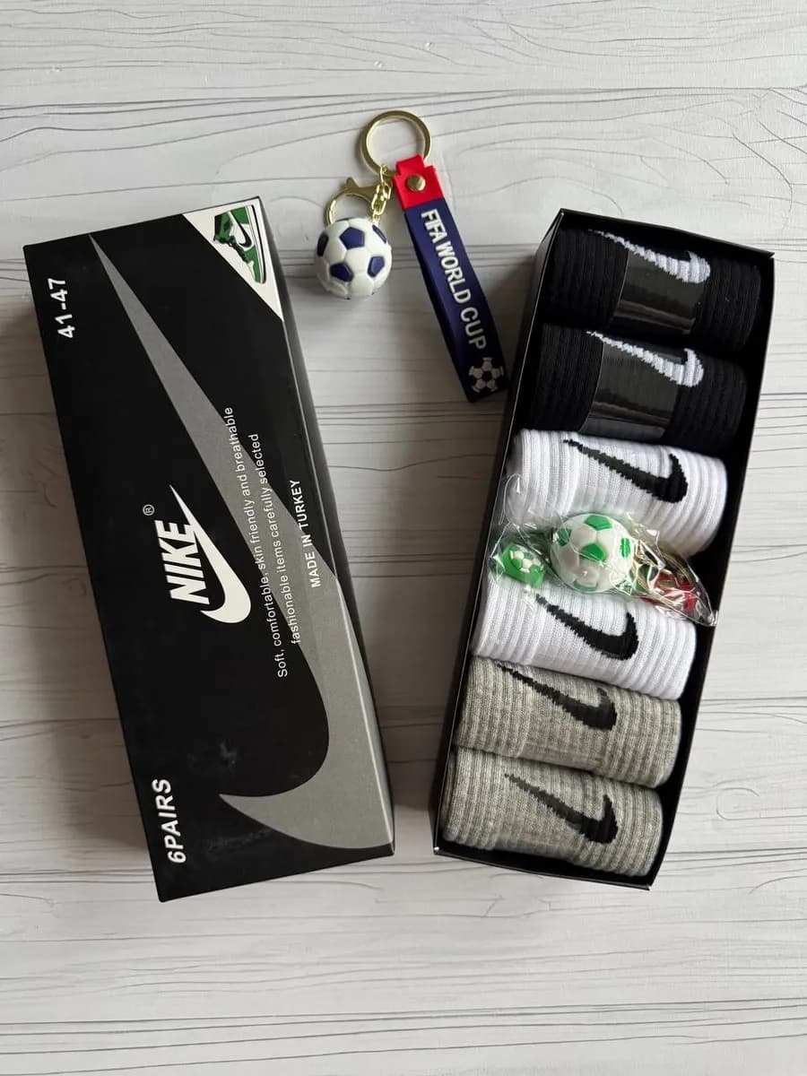 Носки мужские набор 6 пар Найк