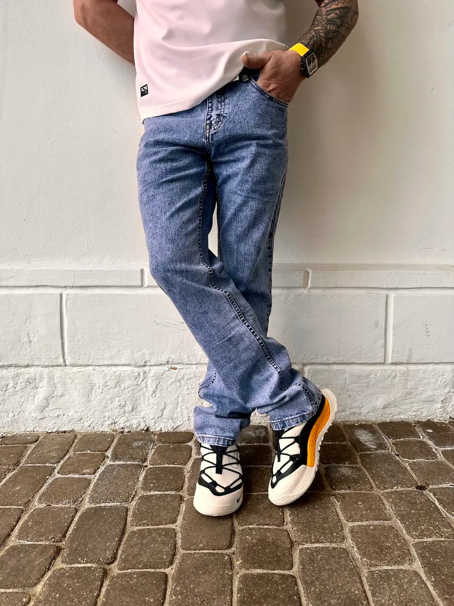 Джинсы прямые классические