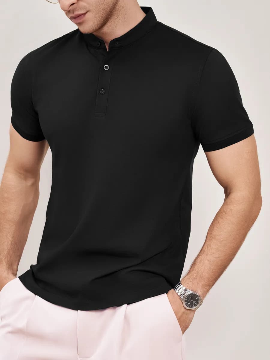 Футболка поло с коротким рукавом