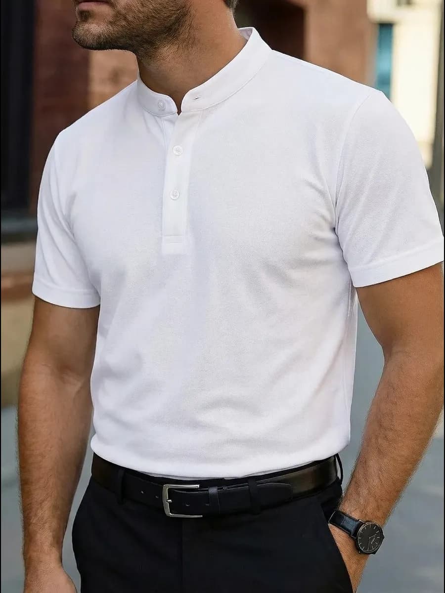 Футболка поло с коротким рукавом