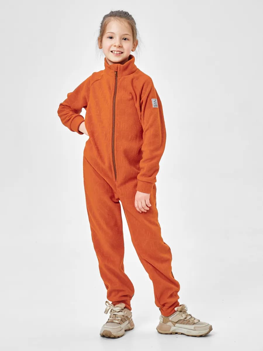 Флисовый комбинезон детский Поддева на осень