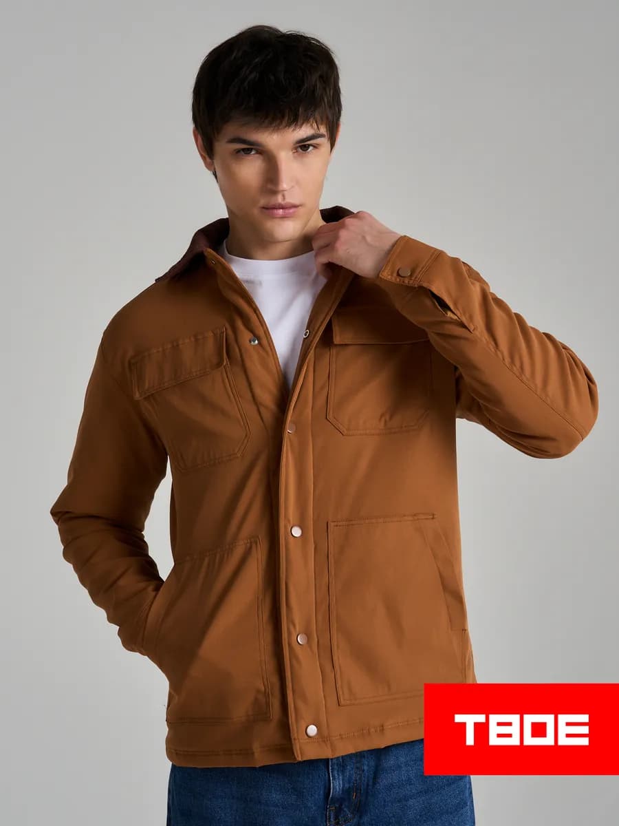 Осенняя куртка-рубашка