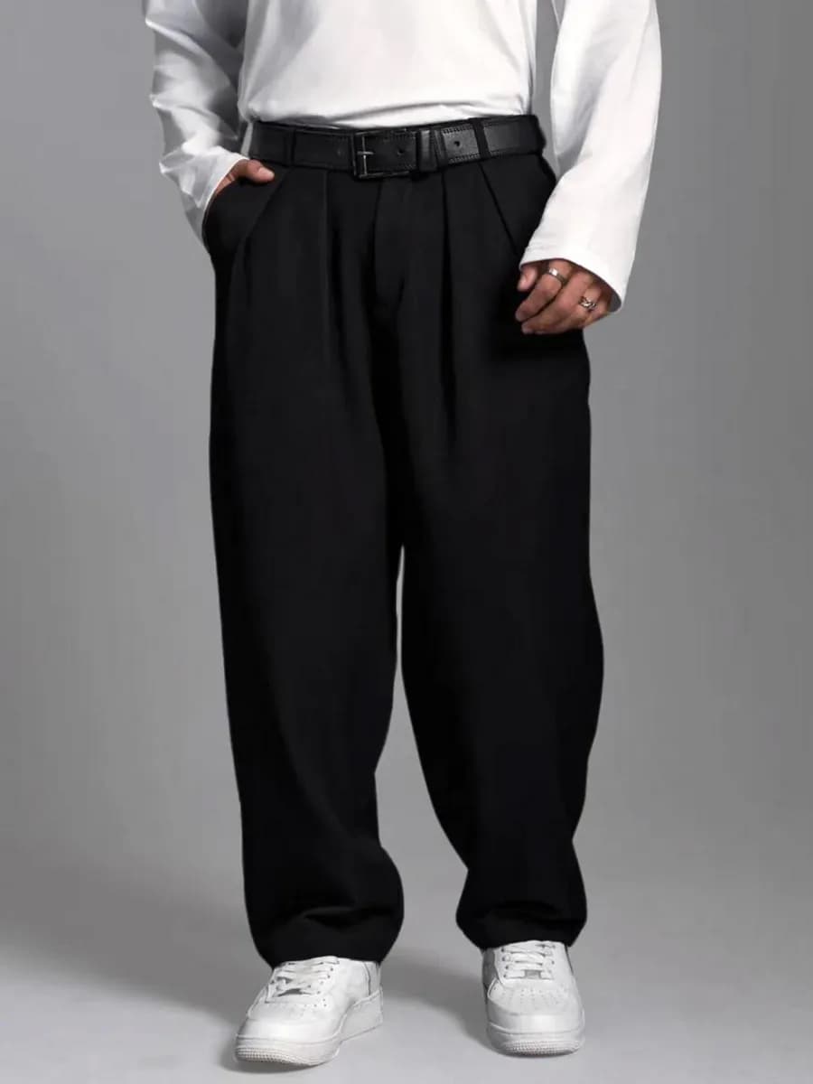 Брюки бананы широкие оверсайз