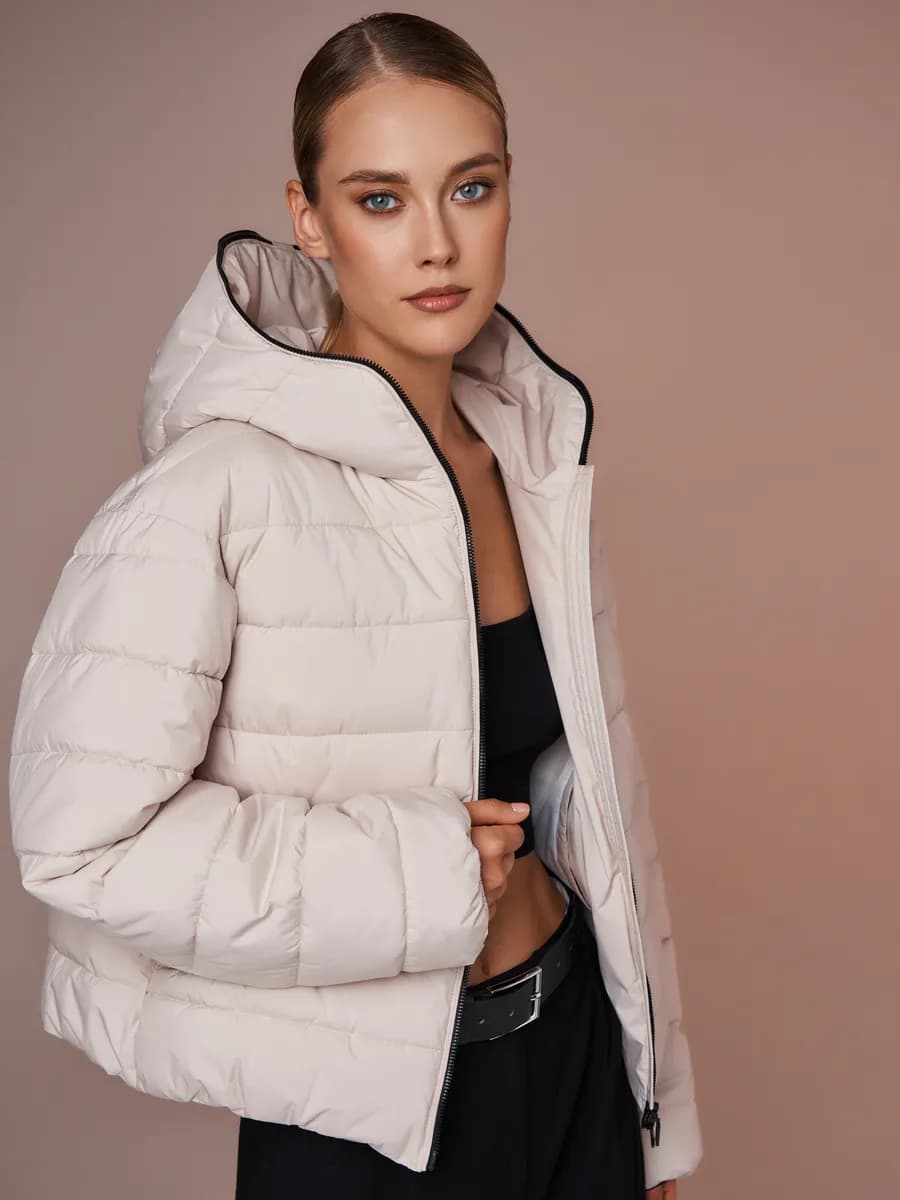 Куртка демисезонная утепленная короткая