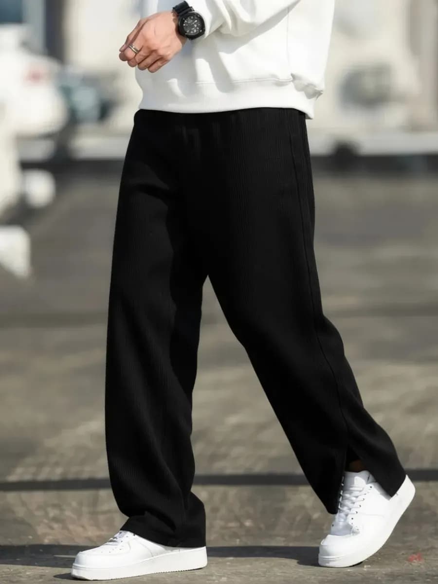 Широкие джинсы багги y2k трубы - фото 1