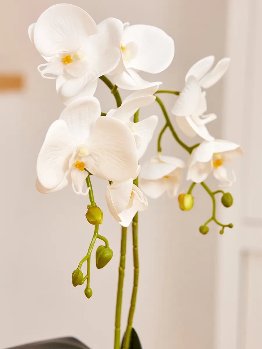 Орхидея искусственные цветы для декора 01
