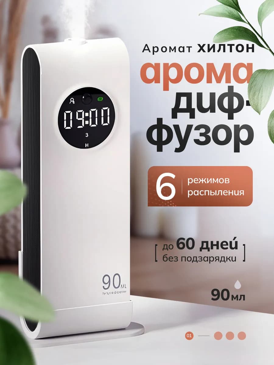 Умный электронный аромадиффузор для дома - аромалампа