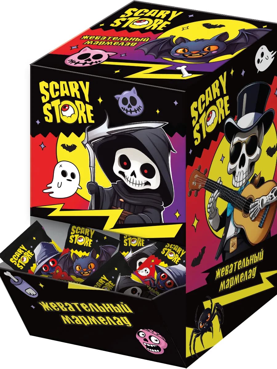 Мармелад жевательный Scary Store, 75 шт по 7 г