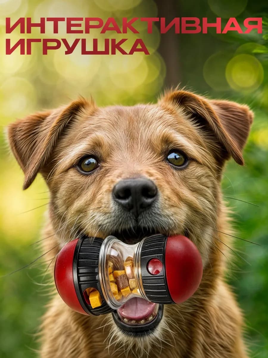 Игрушка кормушка для собак