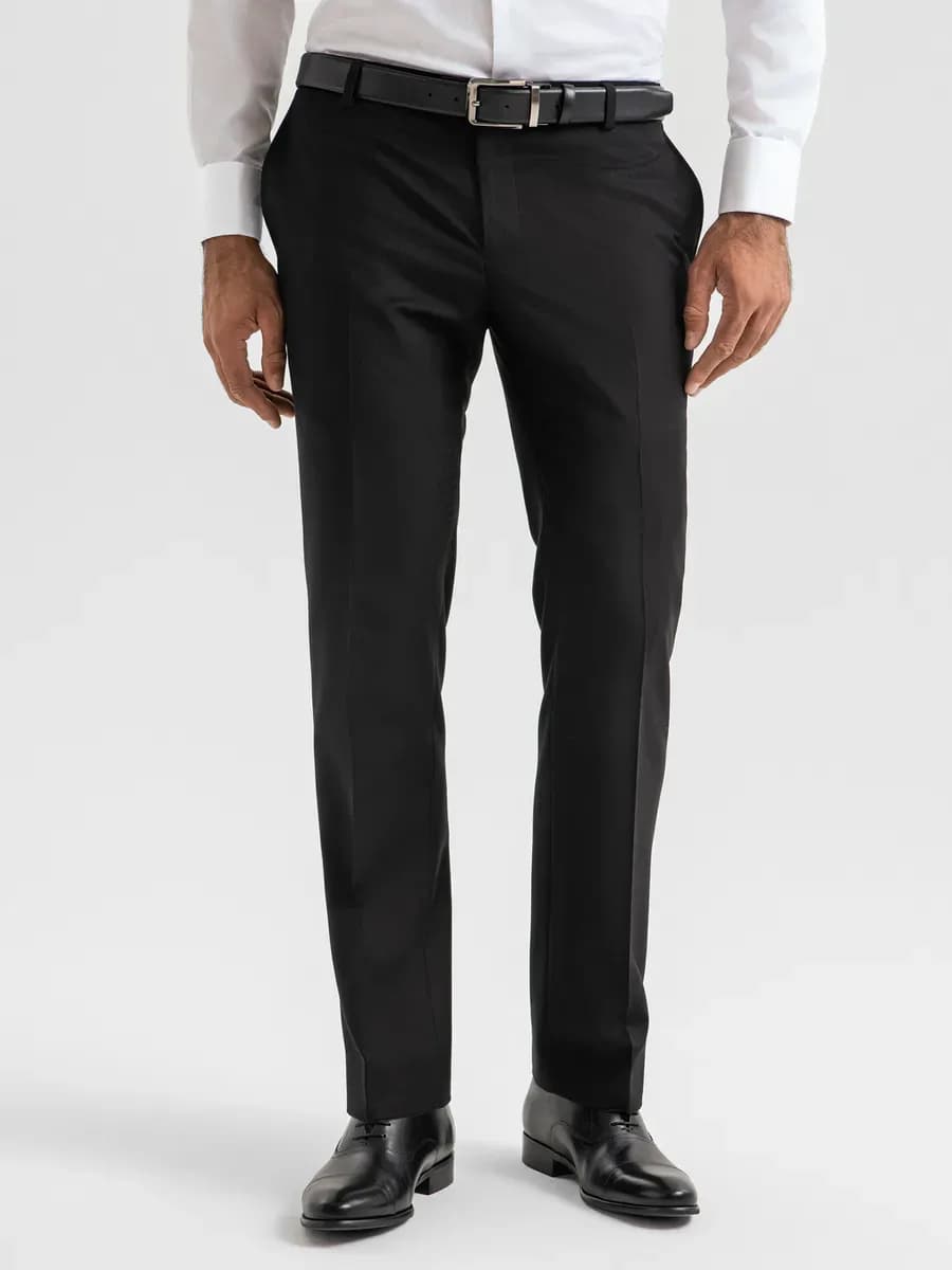 Брюки зауженные классические для смокинга