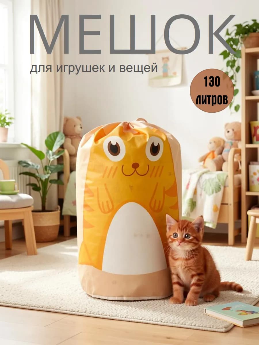 Мешок для хранения игрушек