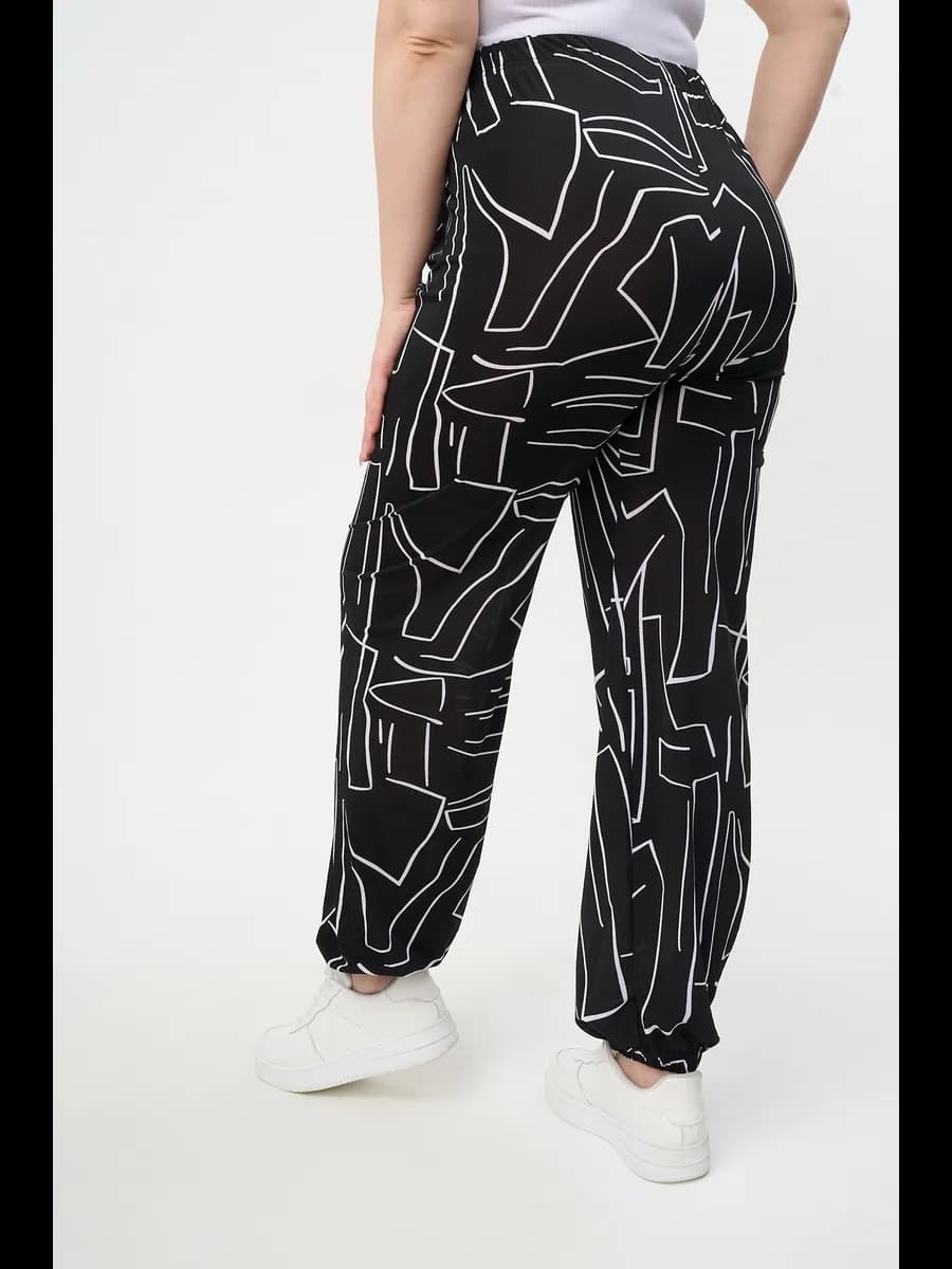 Брюки летние домашние трикотажные большие размеры