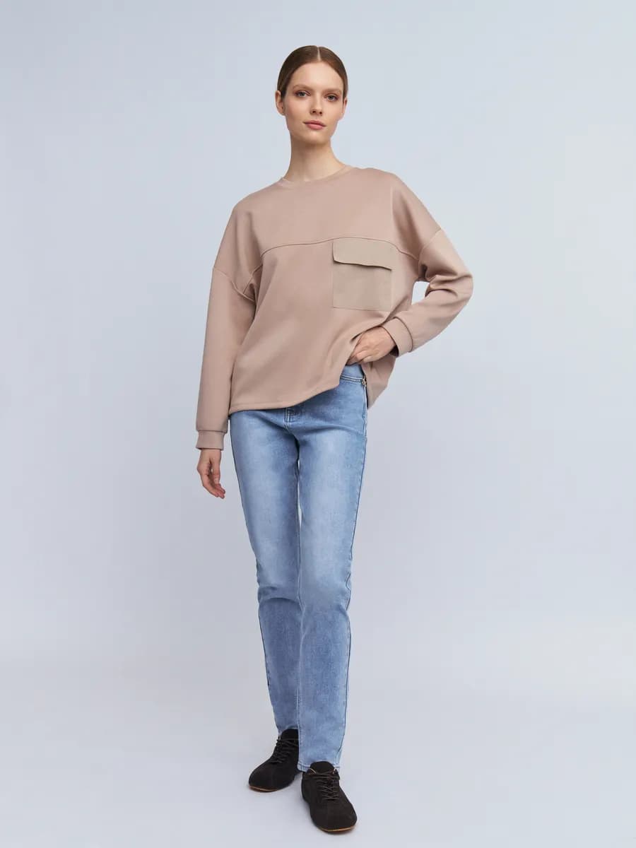 Женские джинсы Slim с высокой посадкой