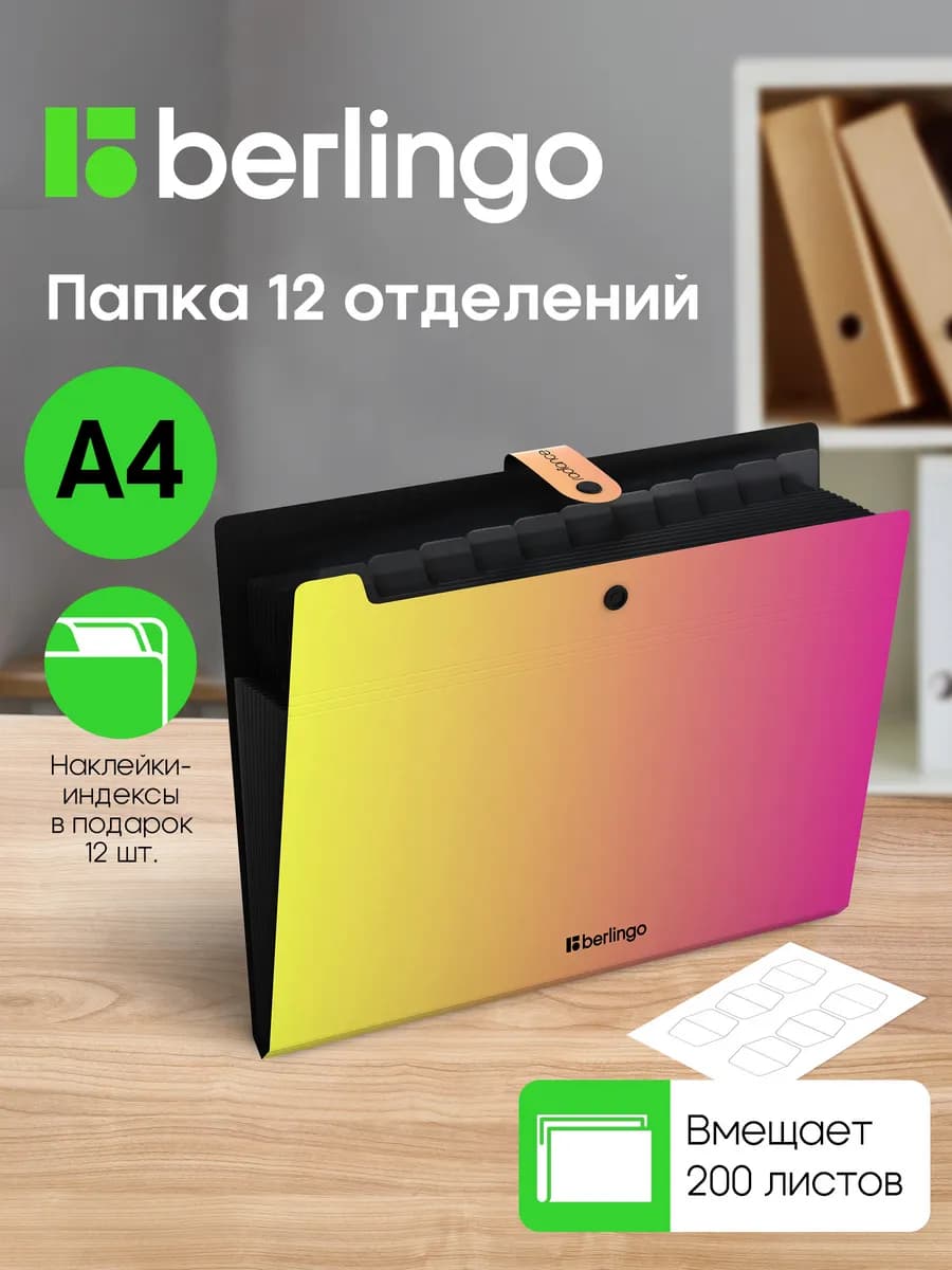 Папка органайзер для документов А4, семейная