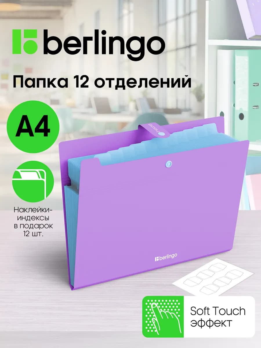 Папка органайзер для документов А4, семейная